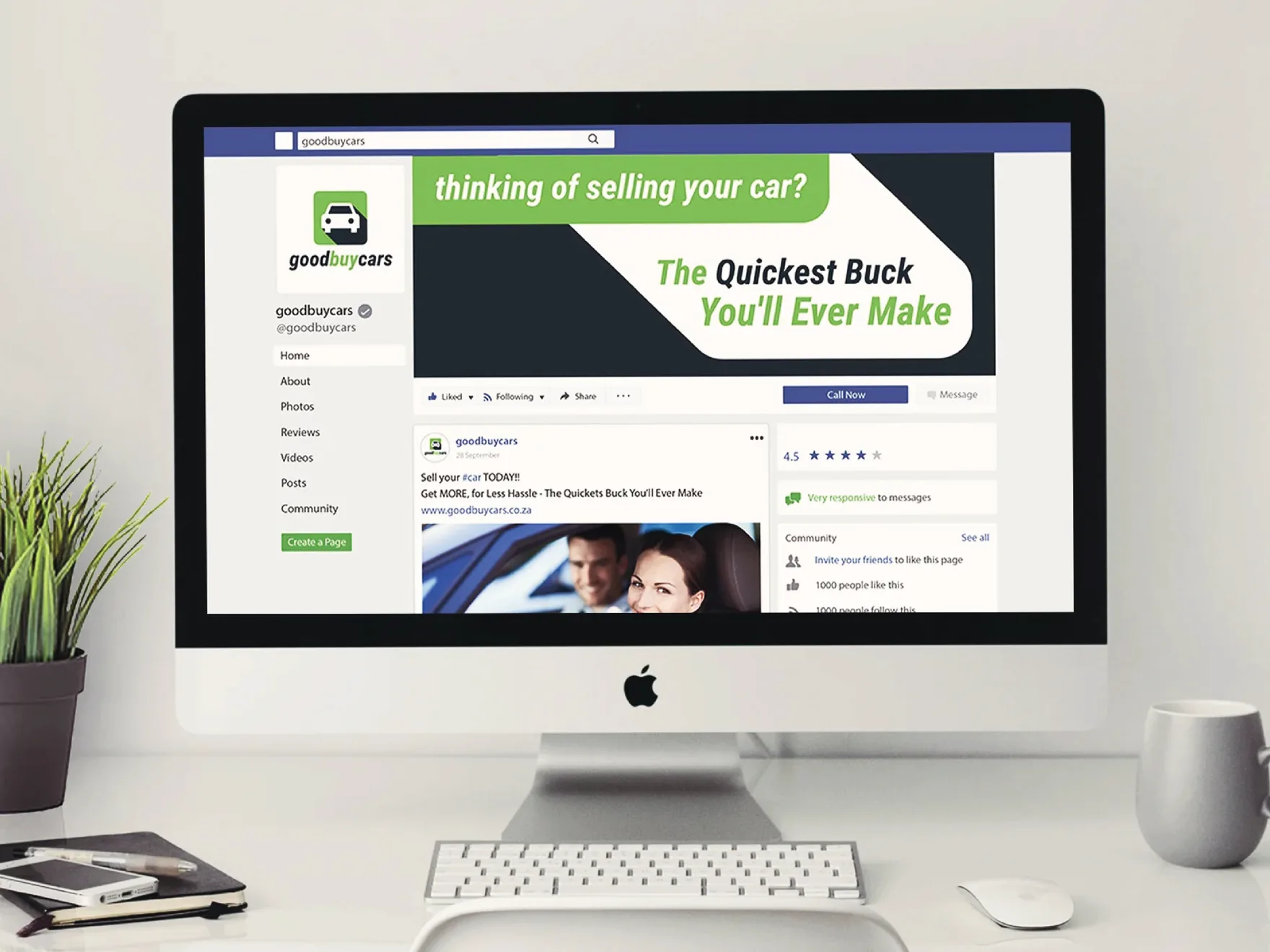 Good Buy Cars — design detail